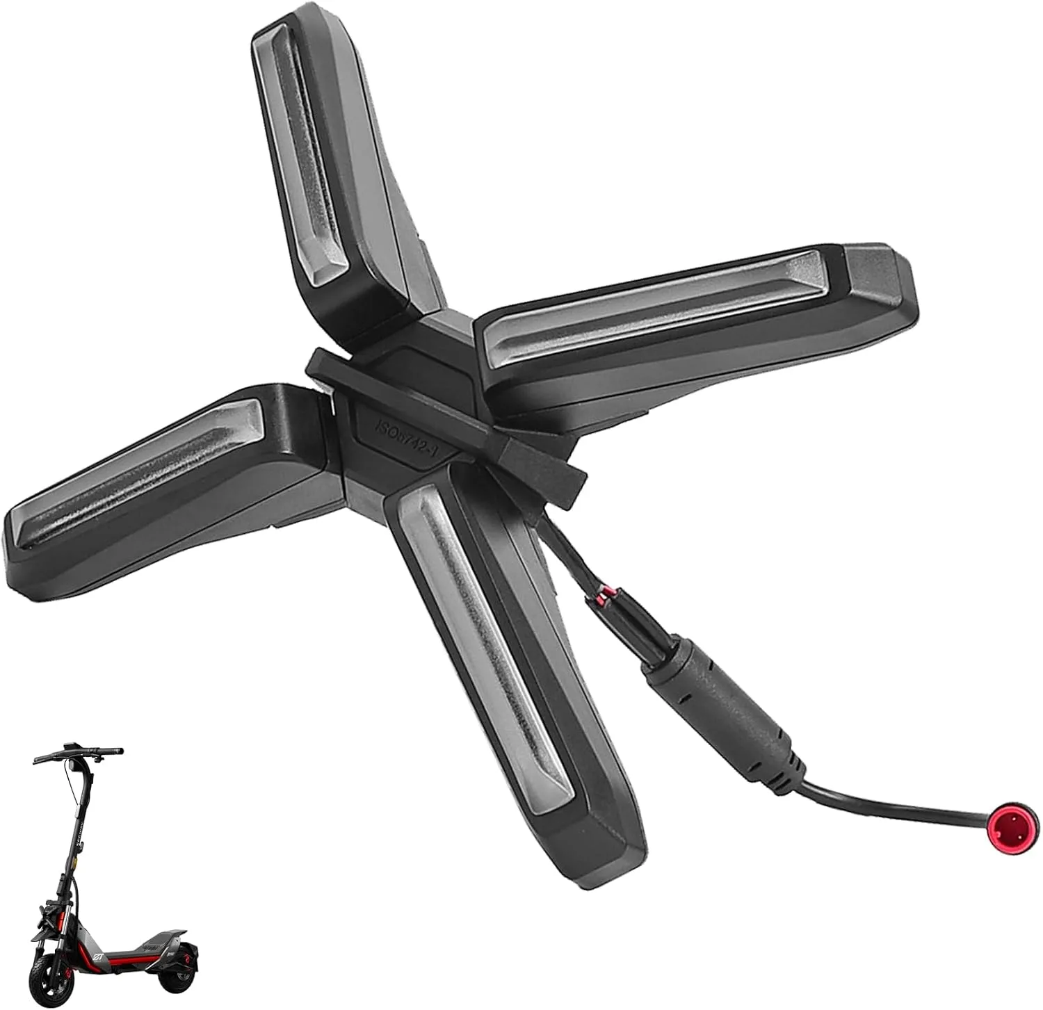 Přední LED světlo VOLOHAS VO 4W X pro Ninebot ZT3/ZT3 Pro IPX4 1 ks