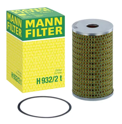 Olejový filtr MANN-FILTER H 932/2 t s těsněním