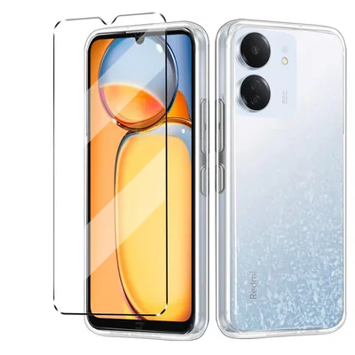 Průhledné pouzdro a ochranné sklo pro Redmi HuiYouMY – C65
