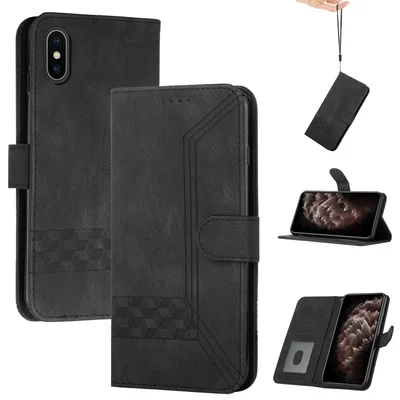 OKZone černé peněženkové pouzdro pro iPhone X a XS 5,8″