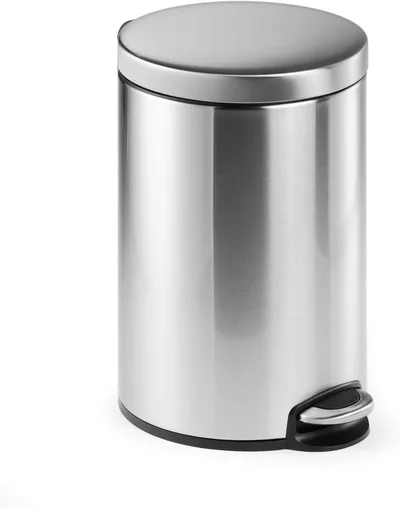 Nerezový pedálový odpadkový koš Durable 12 l