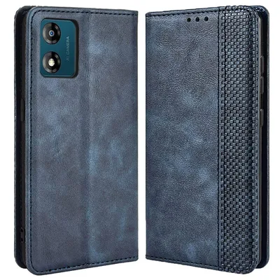 Modré peněženkové pouzdro pro Motorola Mojia – E13