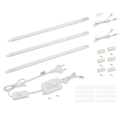 LED svítidla pod linku DA LIGHT DAL1090 26 cm 4000 K 6 ks + zdroj
