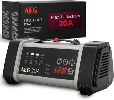 Nabíječka autobaterií AEG LT20 20 A 12/24 V