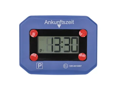 Automatický parkovací kotouč 692536 modrá varianta 1 cm SOS CR2450 cartrend