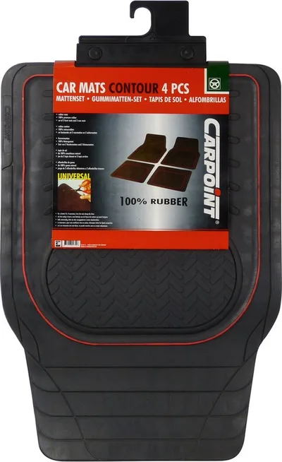 Carpoint Contour univerzální gumové autorohože 4 ks
