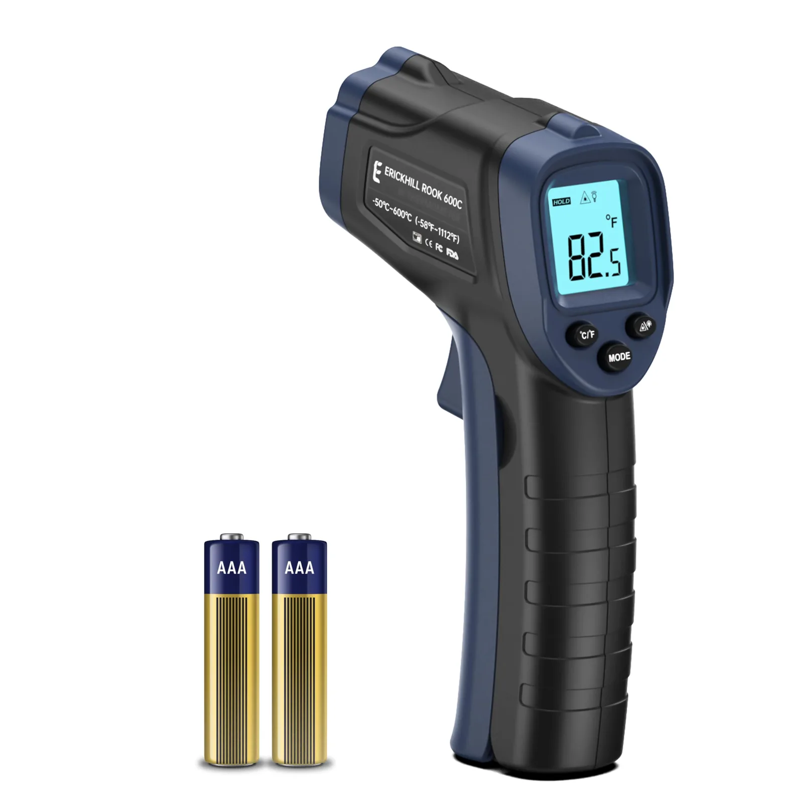 Průmyslový IR teploměr ERICKHILL ROOK600C −50 až 600 °C