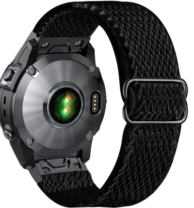 OTOPO nylonový řemínek 26 mm pro Garmin Fenix 5X/6X/7X černý