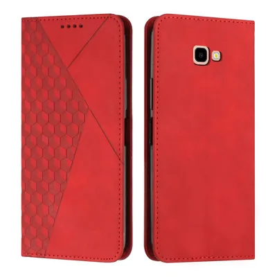 Červené magnetické peněženkové pouzdro pro Samsung Galaxy A3 KOUYI – A320