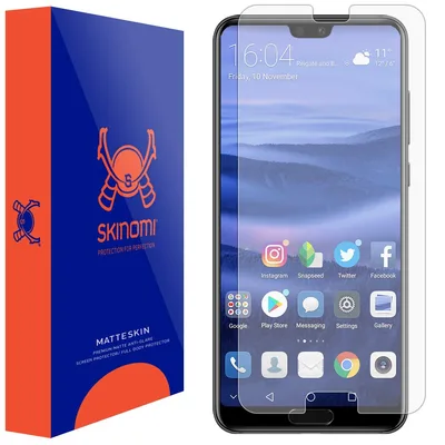 Skinomi TechSkin matná TPU fólie pro Huawei P20 Pro