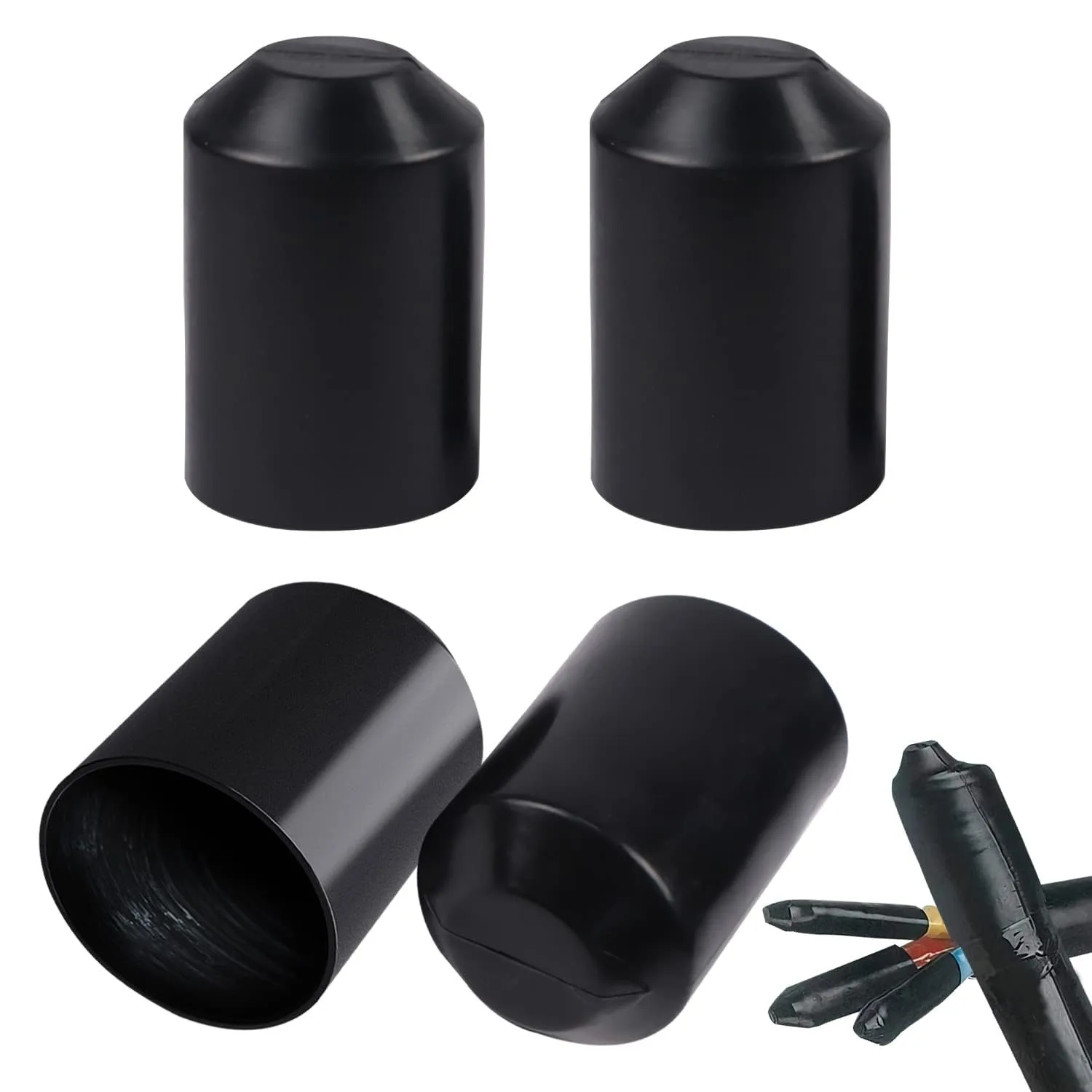 Termozmršťovací koncové krytky RHBHY 80×110 mm, 4 ks
