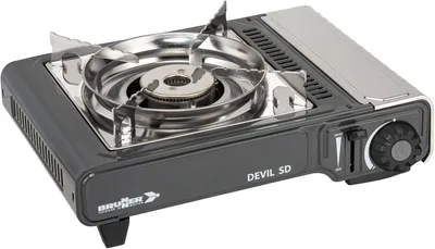 Vařič Brunner 0708043N kartušový 2,2 kW 30 mbar piezo zapalování, pojistka plamene, kufr spLc46M9LoM
