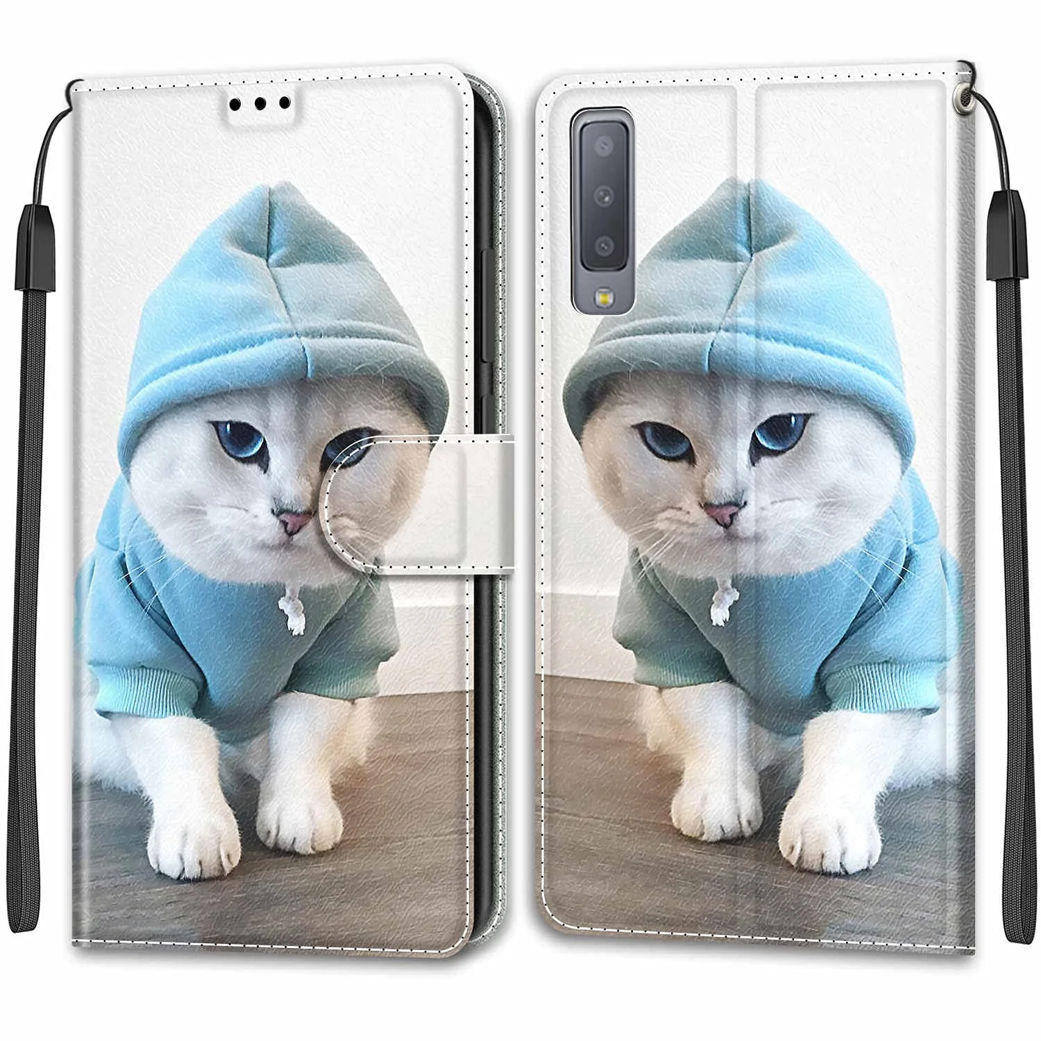Peněženkové pouzdro pro Samsung Galaxy S9 Plus s motivem kočky
