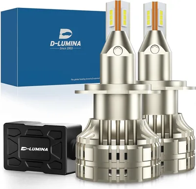 D-Lumina H7 LED žárovky 120 W 20000 lm 6000 K 2 ks