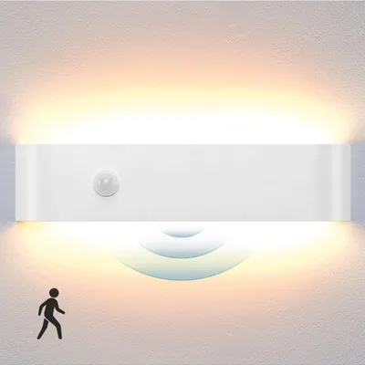 Nástěnné LED svítidlo Lightsjoy 40 cm 3000 K se senzorem bílé