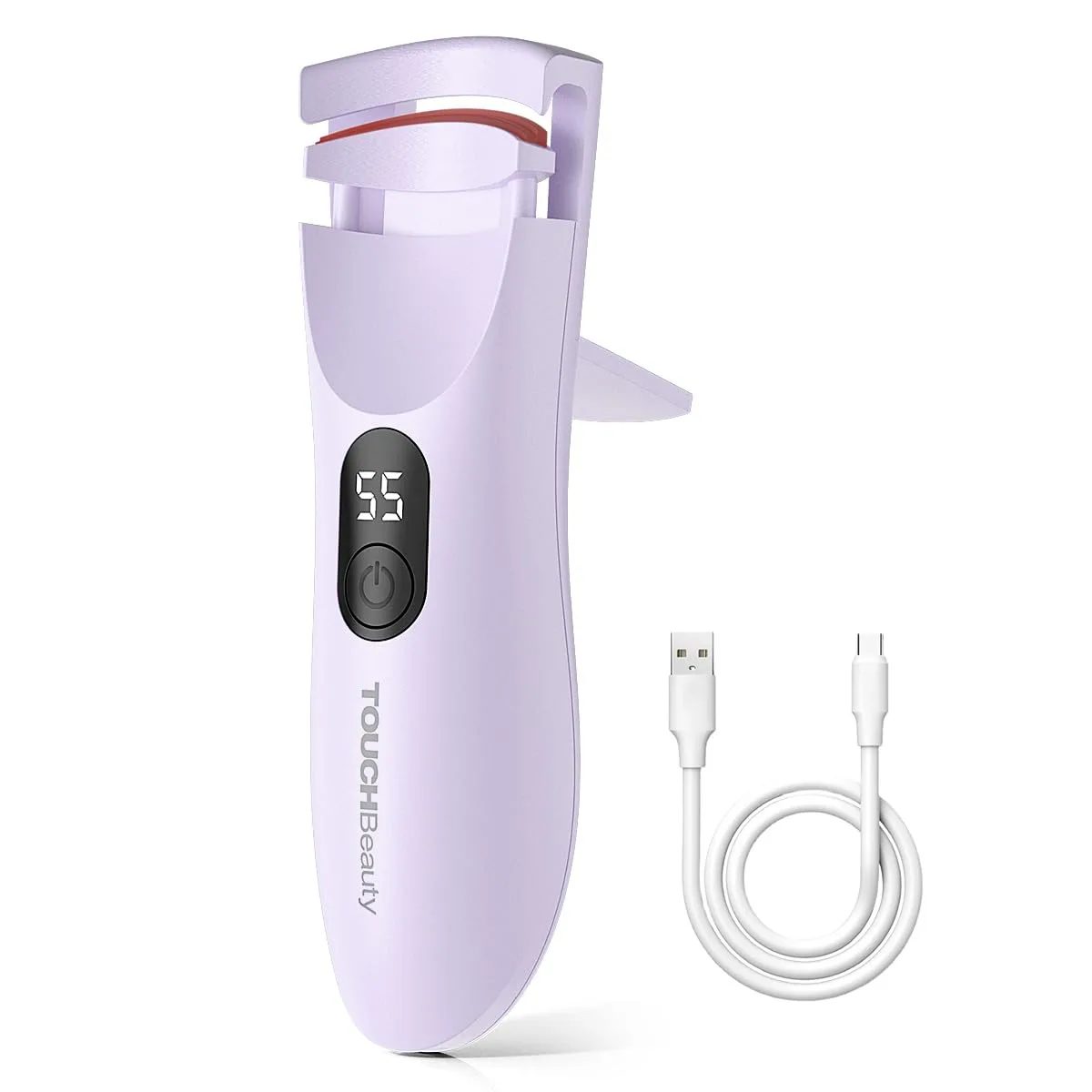 Vyhřívané kleštičky na řasy TOUCHBeauty AG-2316 fialové