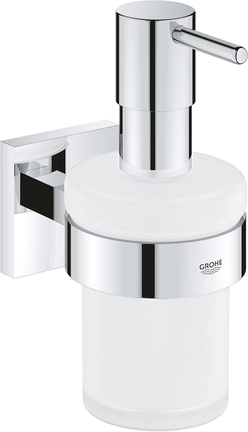 Dávkovač mýdla s držákem GROHE Start Cube 41098000 160 ml chrom