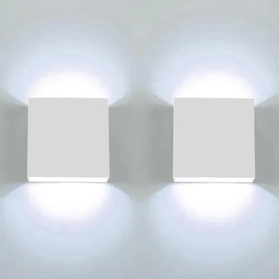 CHEVVY nástěnná LED svítidla 7 W 6000 K bílá 2 ks