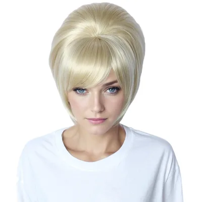 Krátká retro paruka Linfairy blond