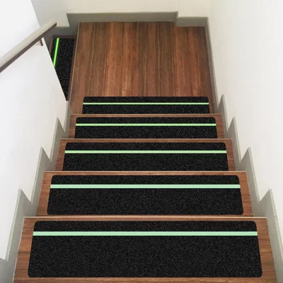 Protiskluzové pásy na schody Ealyder Tape 15 × 76 cm, 10 ks, svítící ve tmě