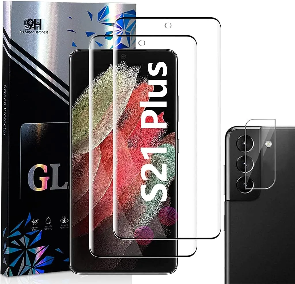 Tvrzené sklo pro Samsung Galaxy S21 Plus 2+1 ks