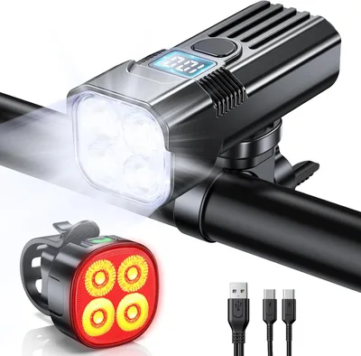 LED světla na kolo Mohard GH40 přední a zadní Unknown