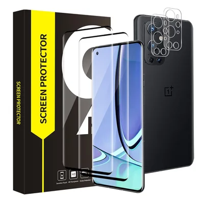 JZG ochranné EPU fólie pro OnePlus 9 Pro, 2 na displej + 2 na VSEER