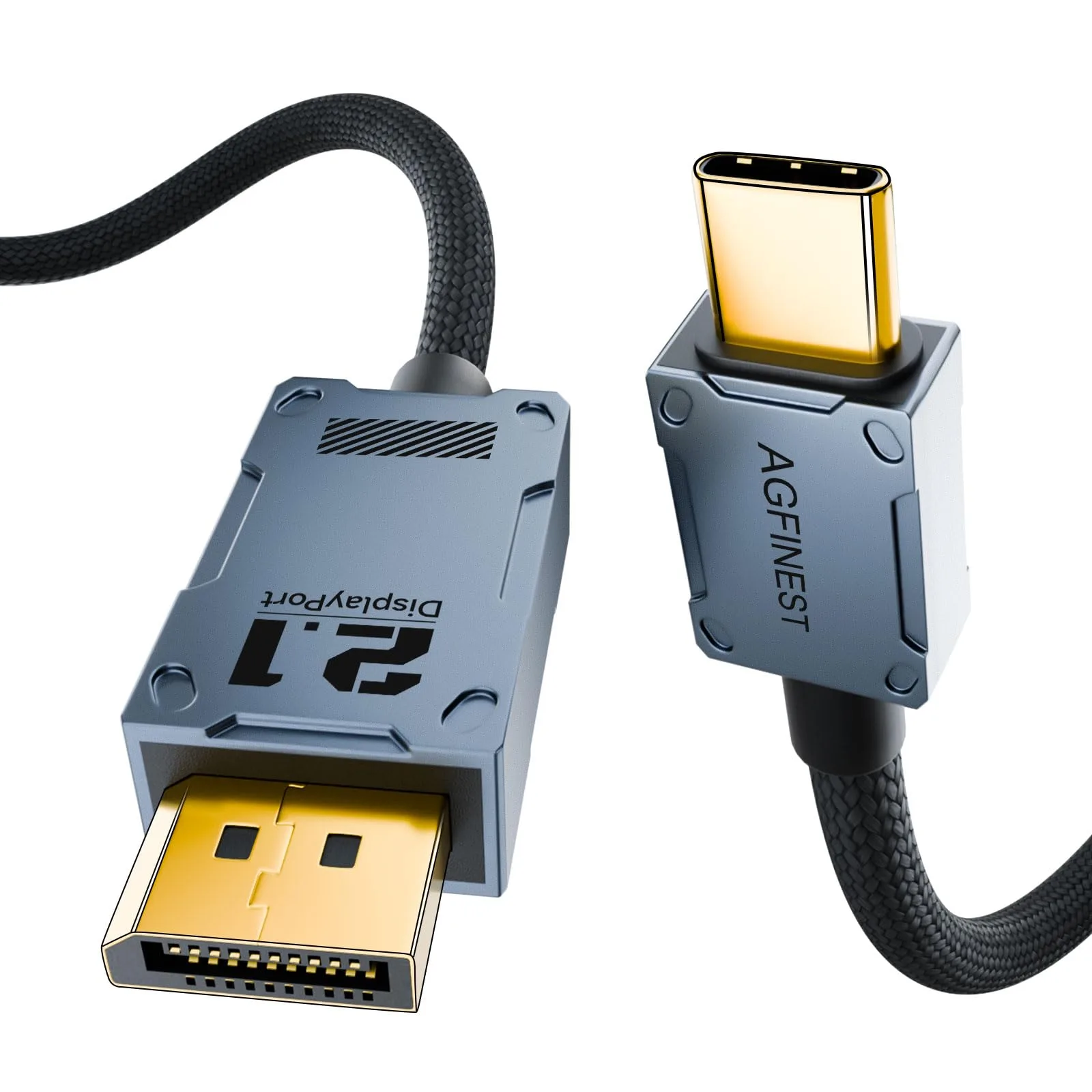 AGFINEST USB-C na DisplayPort 2.1 kabel 1 m