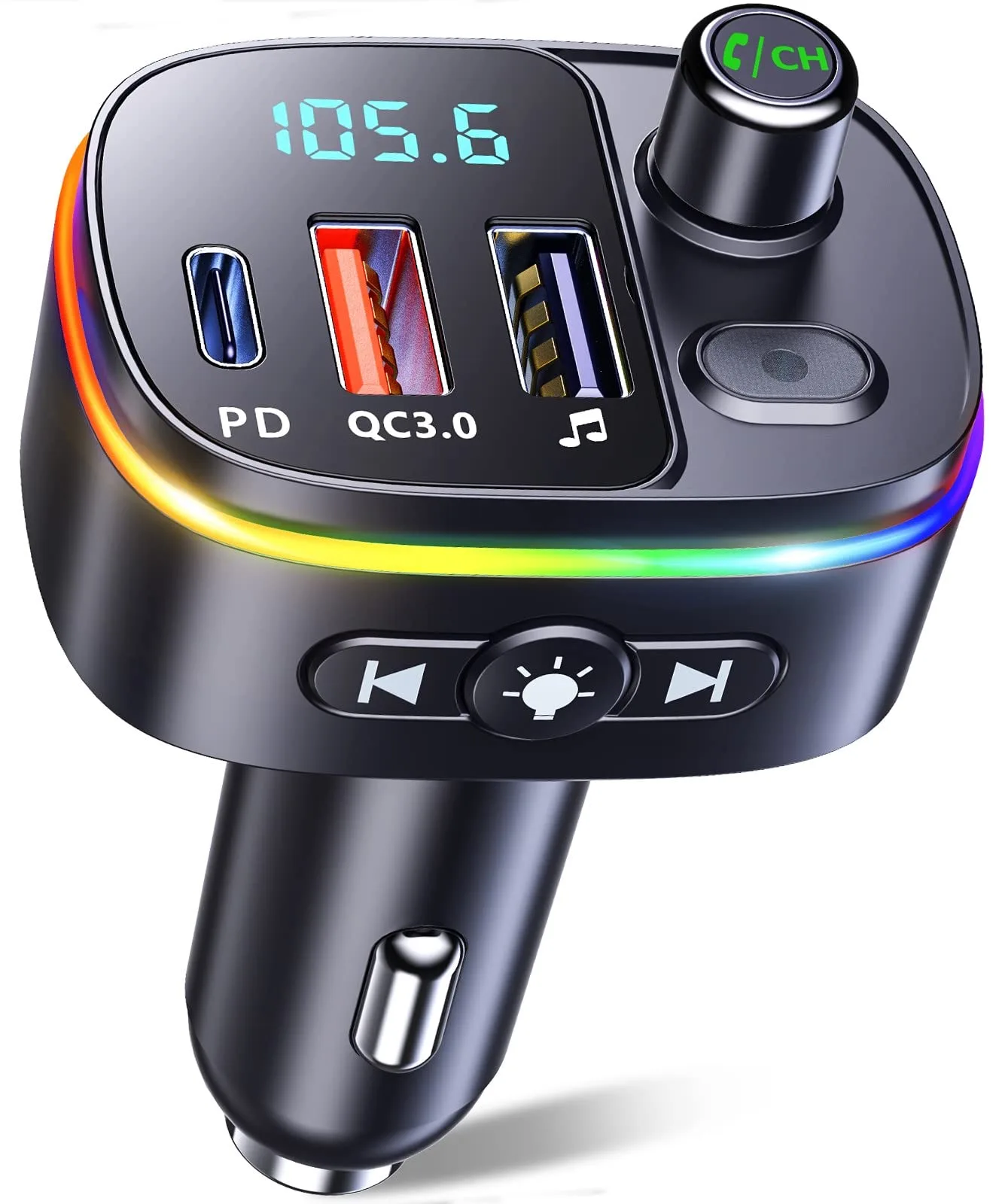 Mohard T65 Bluetooth FM vysílač PD 18 W