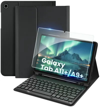 Pouzdro s klávesnicí EasyAcc Tab A11+/A9+ 11″ španělská QWERTY