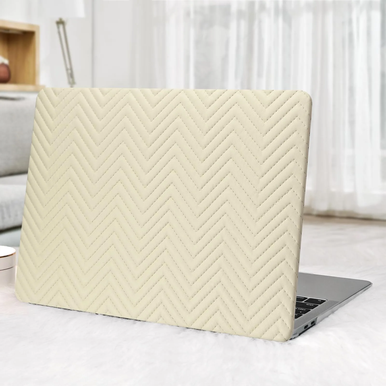 Béžové pouzdro pro MacBook Air 15\" M3/M2 A3114/A2941
