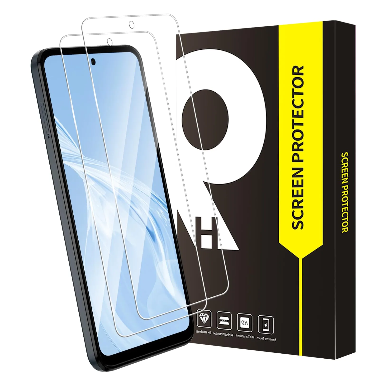 VSEER tvrdené sklo 9H pre Motorola Moto G54 5G 2 ks