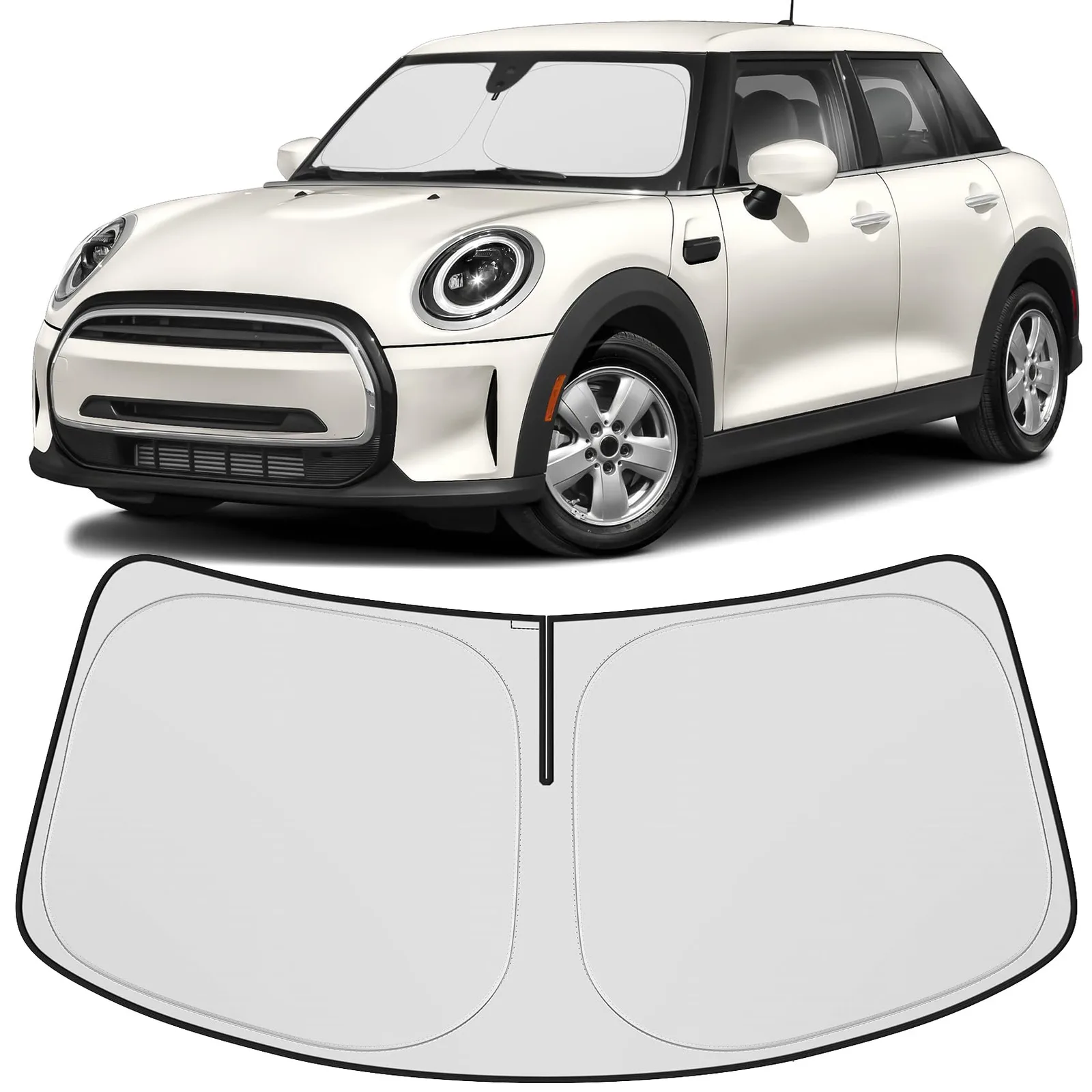Sluneční clona čelního skla Hugeek pro Mini Cooper F55 2015–2025