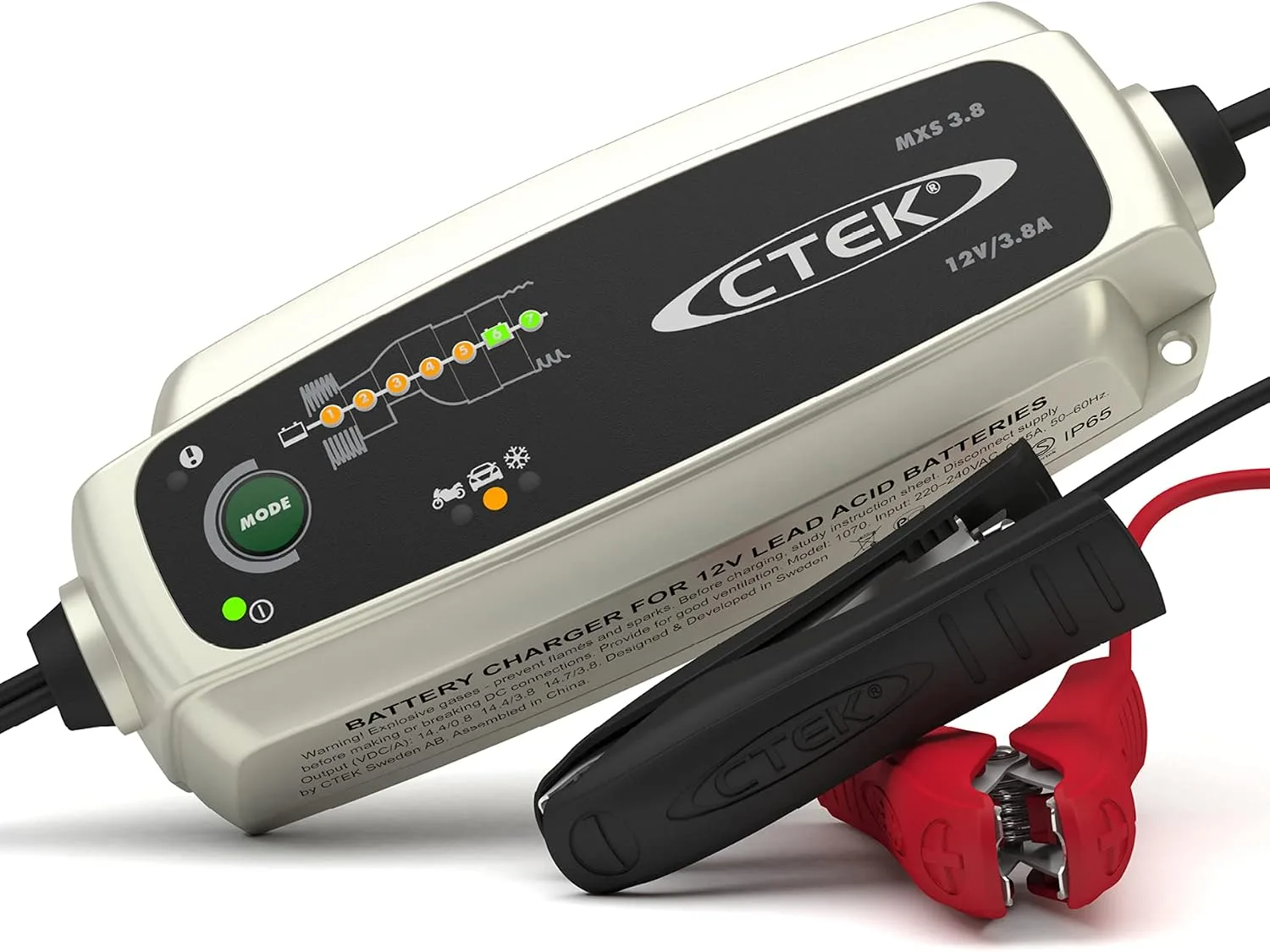 Automatická nabíječka autobaterií CTEK MXS 3.8 12 V 3,8 A EU