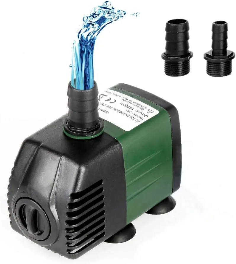 Ponorné čerpadlo Homvik SM-088 1500 l/h 25 W 240 V výtlak 2 m 2 trysky