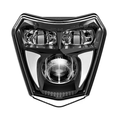 Přední LED světlomet REALOVE na motocykl enduro 12V 65W