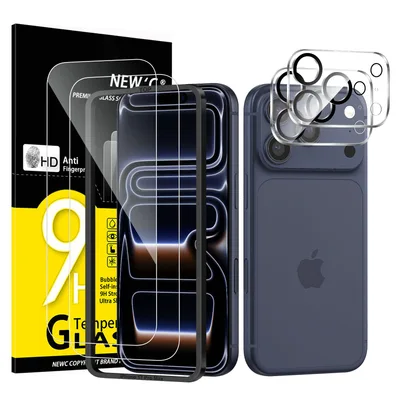 Ochranné sklá displeje a kamery NEW'C pro iPhone 17 Pro Max 2×2 ks