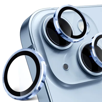Barevná ochranná skla na fotoaparát pro iPhone 15 a 15 ALAFLY