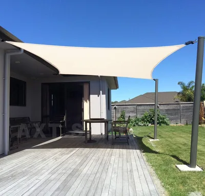 Prodyšná sluneční plachta AXT SHADE 2×3 m, antracitová