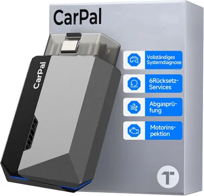 Diagnostický adaptér OBD2 Bluetooth TOPDON CarPal-A 6 resetovacích služeb