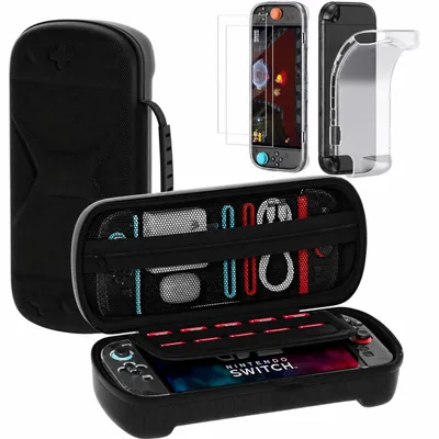 Ochranná sada pro Nintendo Switch 2 pouzdro, kryt a 2 skla QUAGGY