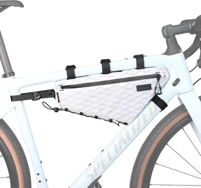 Trojúhelníková brašna na rám kola Rhinowalk 2,9 l bílá