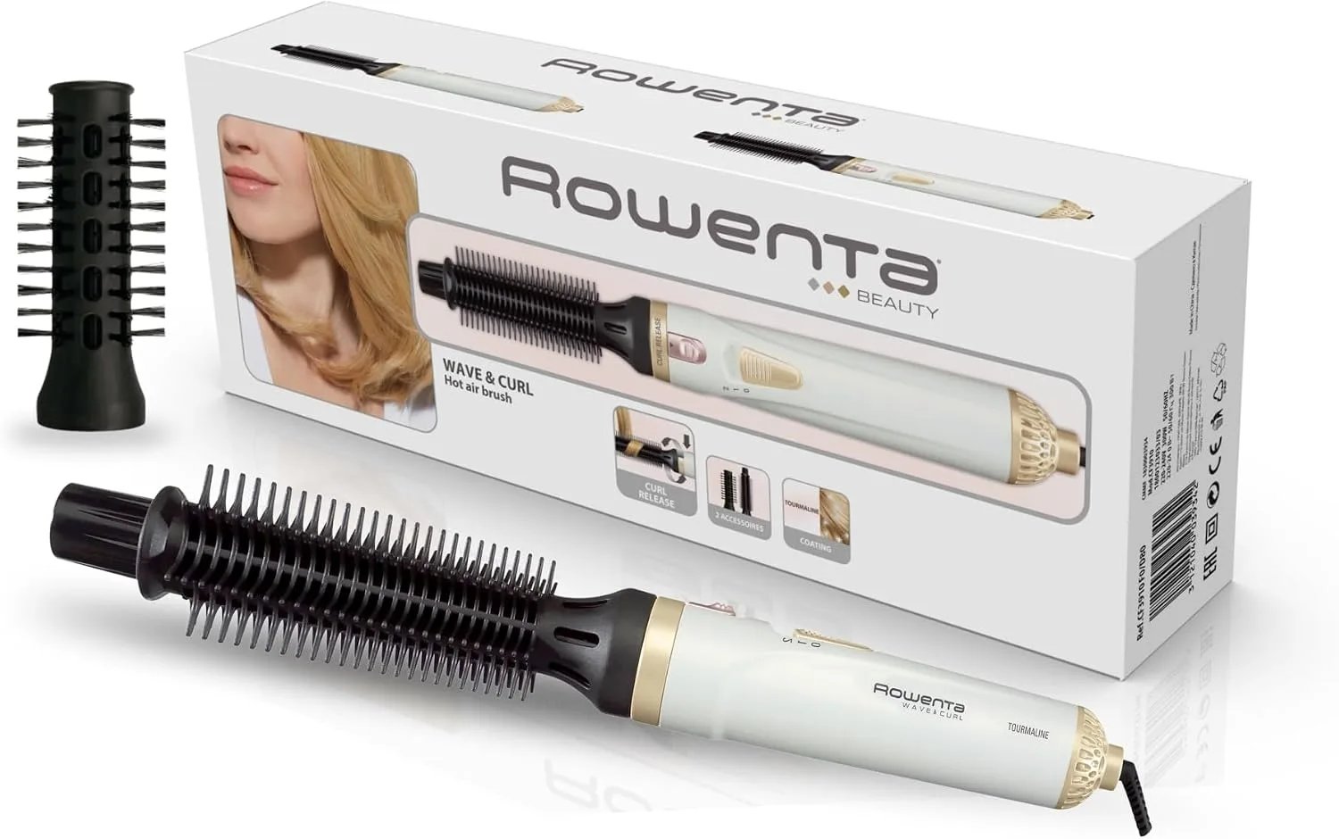 Rowenta CF3910 teplovzdušná kefka na kudrlinky