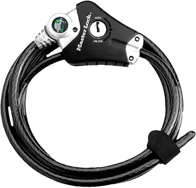 Nastavitelný lankový zámek Master Lock Python 8428EURDPRO, 10 mm, 180 cm