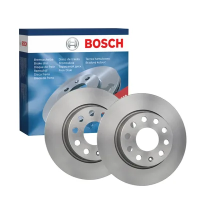 Brzdové kotouče Bosch 0986479677 Golf 272 mm 10 mm 9 otvorů plně olejované pár