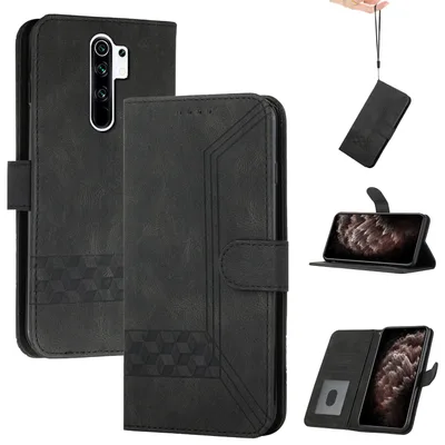 Černé peněženkové pouzdro pro Xiaomi Redmi OKZone