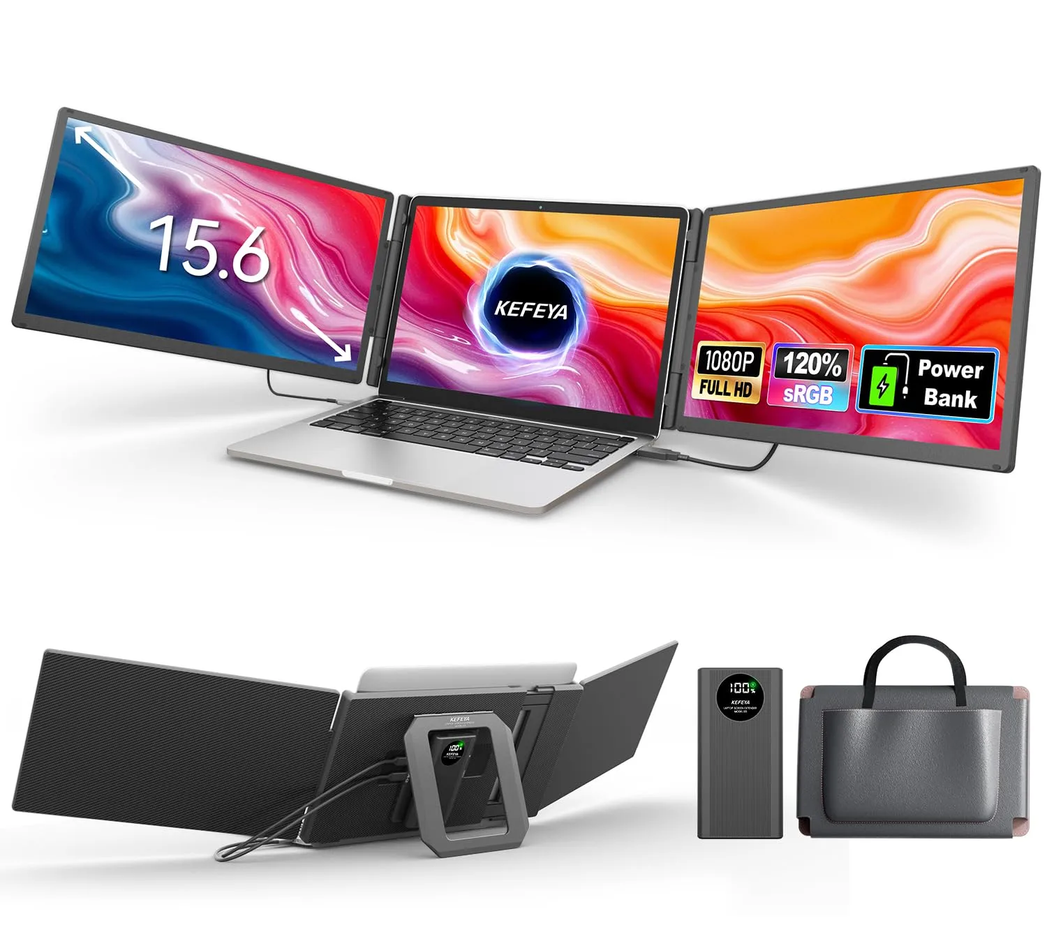 Prenosný monitor pro notebook KEFEYA S1 PRO MAX 14″ 2160×1440