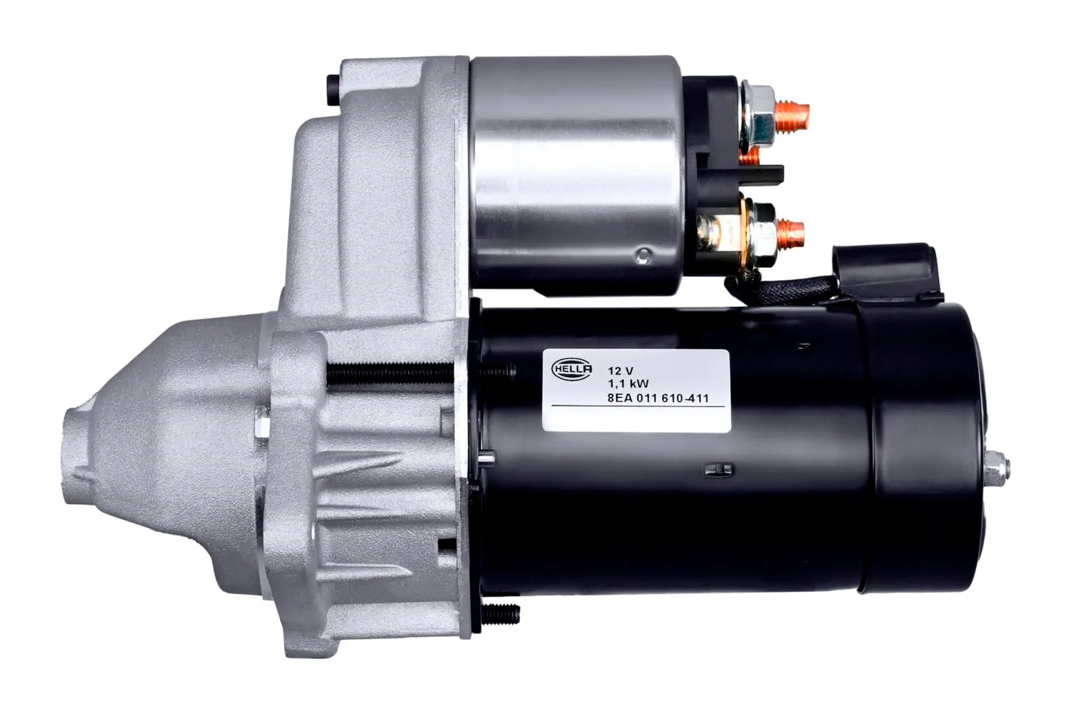 Startér HELLA 8EA 011 610-411 12V 1,1kW 10 zubů