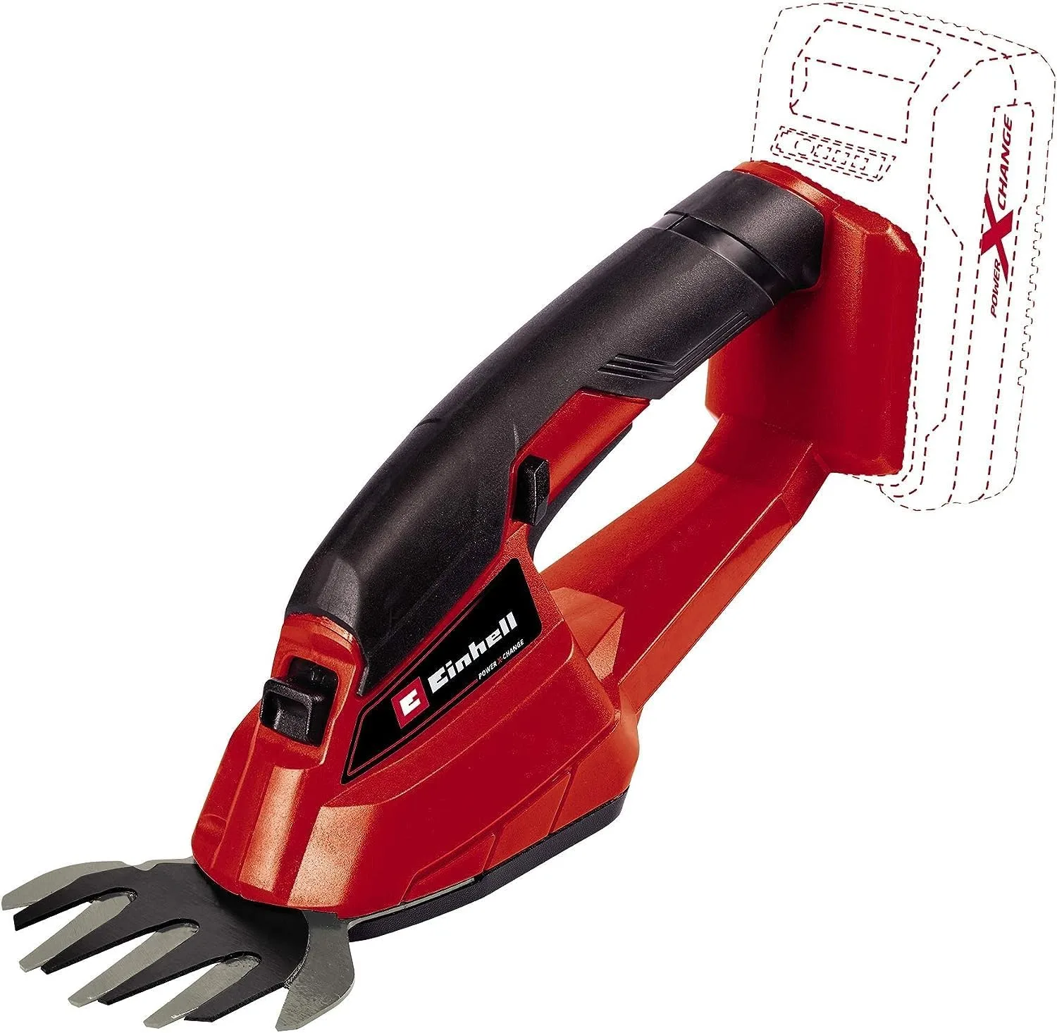 Bezdrátové nůžky na trávu Einhell GC-CG 18/1 Li-Solo bez baterie a nabíječky