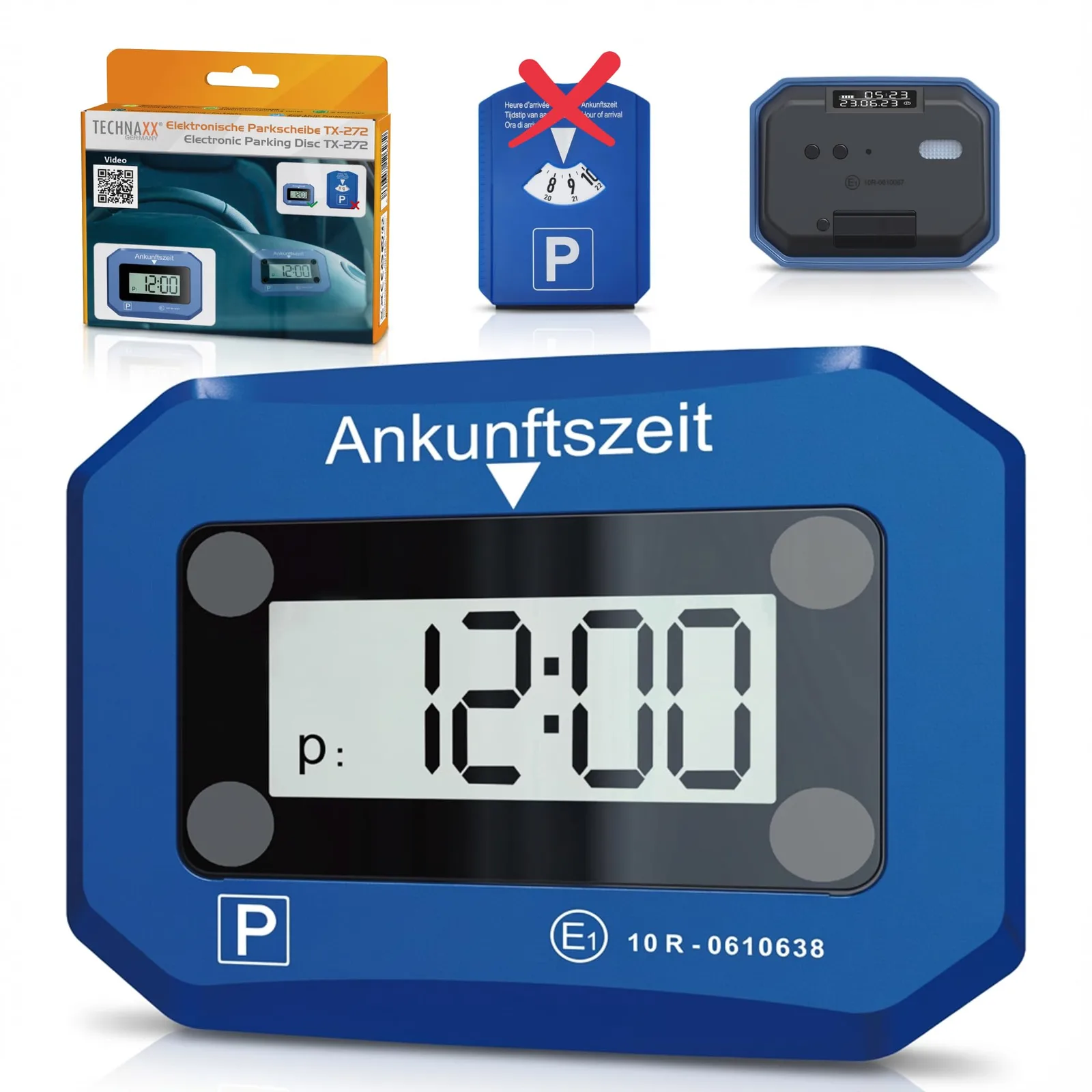 Elektronické parkovací hodiny Technaxx TX-272 se SOS světlem